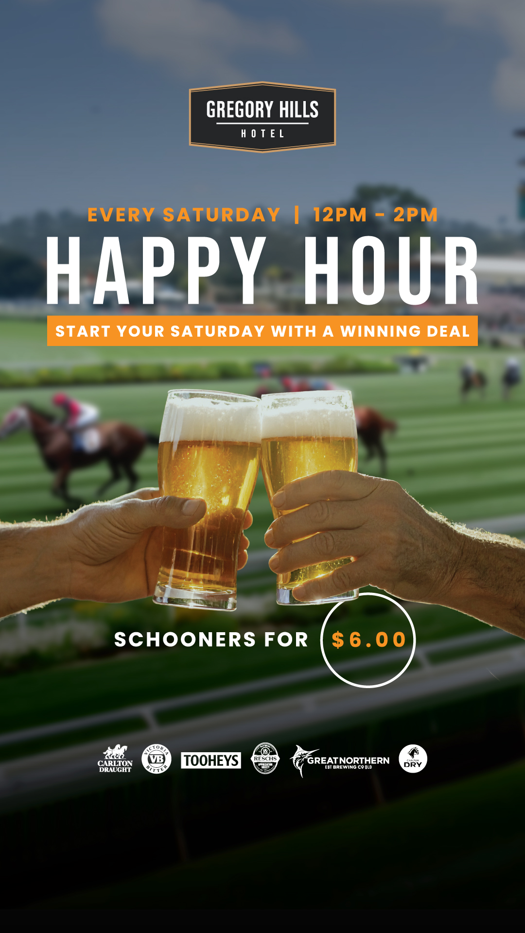 SATURDAY HAPPY HOUR