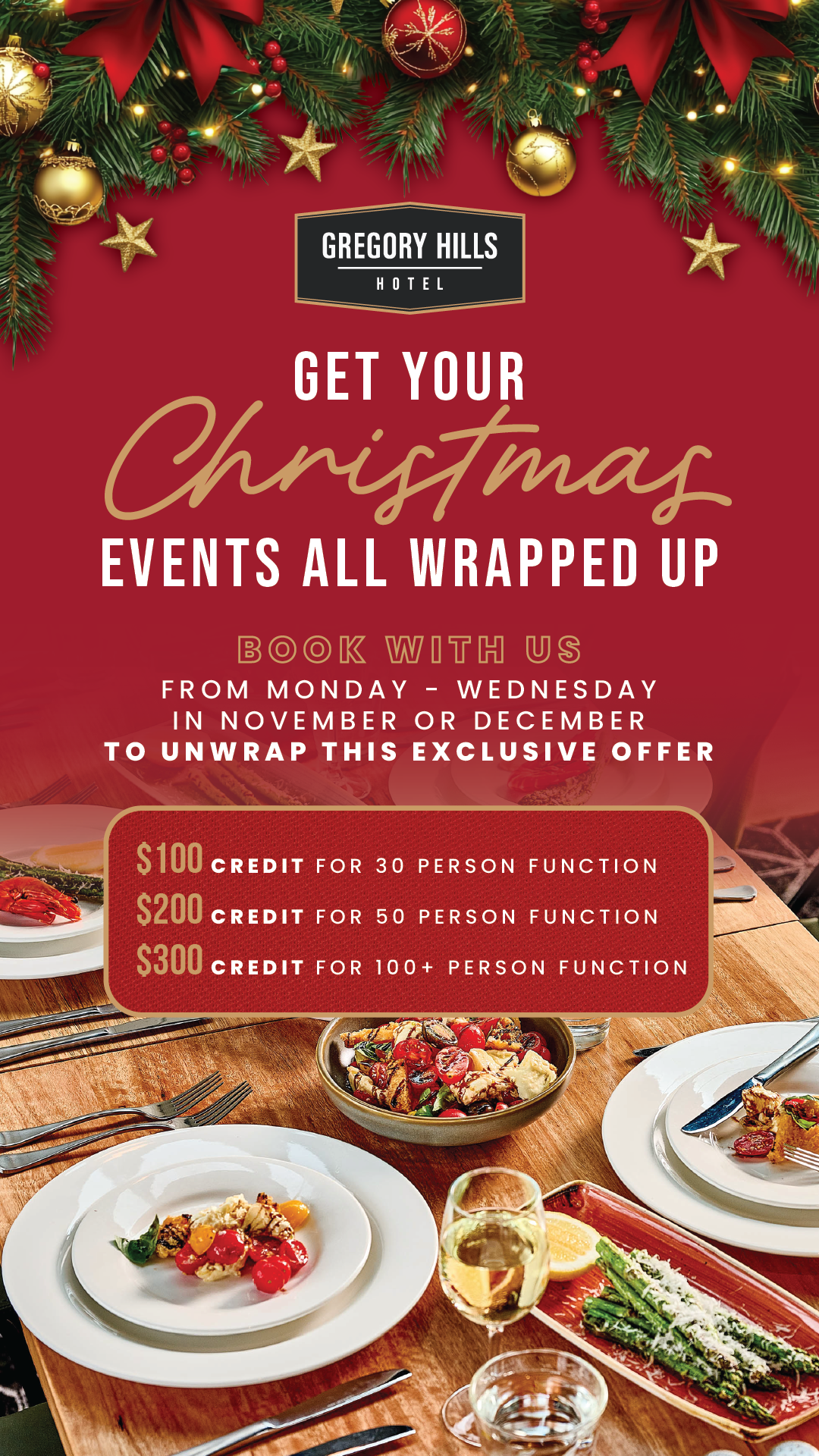 GET CHRISTMAS ALL WRAPPED UP