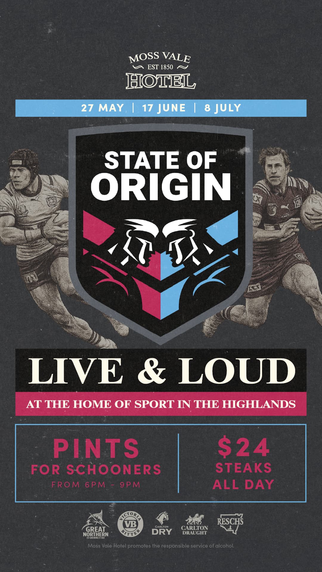 LIVE & LOUD: State of Origin