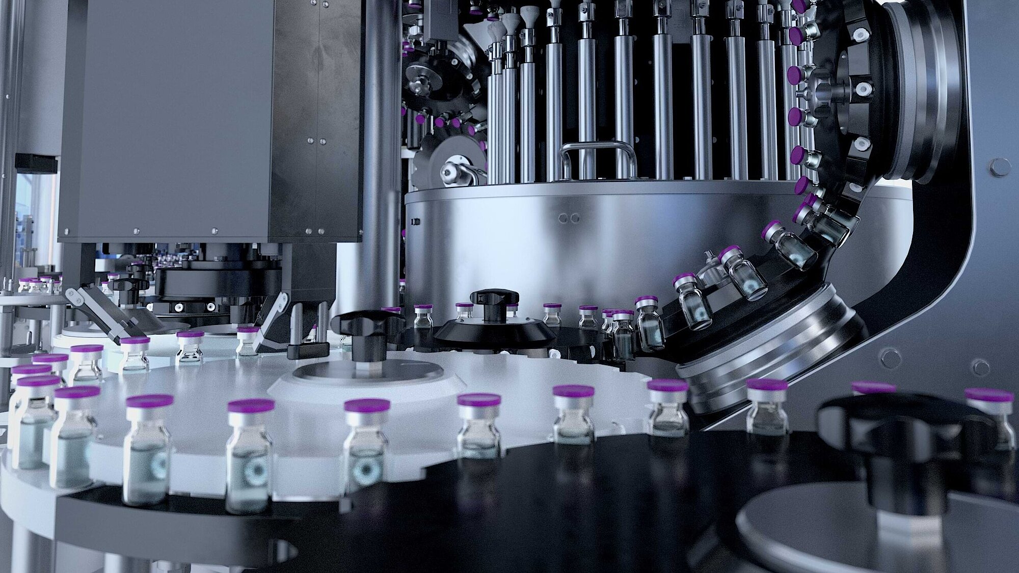 Hoe een toonaangevende fabrikant van farmaceutische verpakkingen een nauwkeurigheid van 99,9% bereikte bij de inspectie van deksels en flacons met de AI Vision-systemen van Jidoka