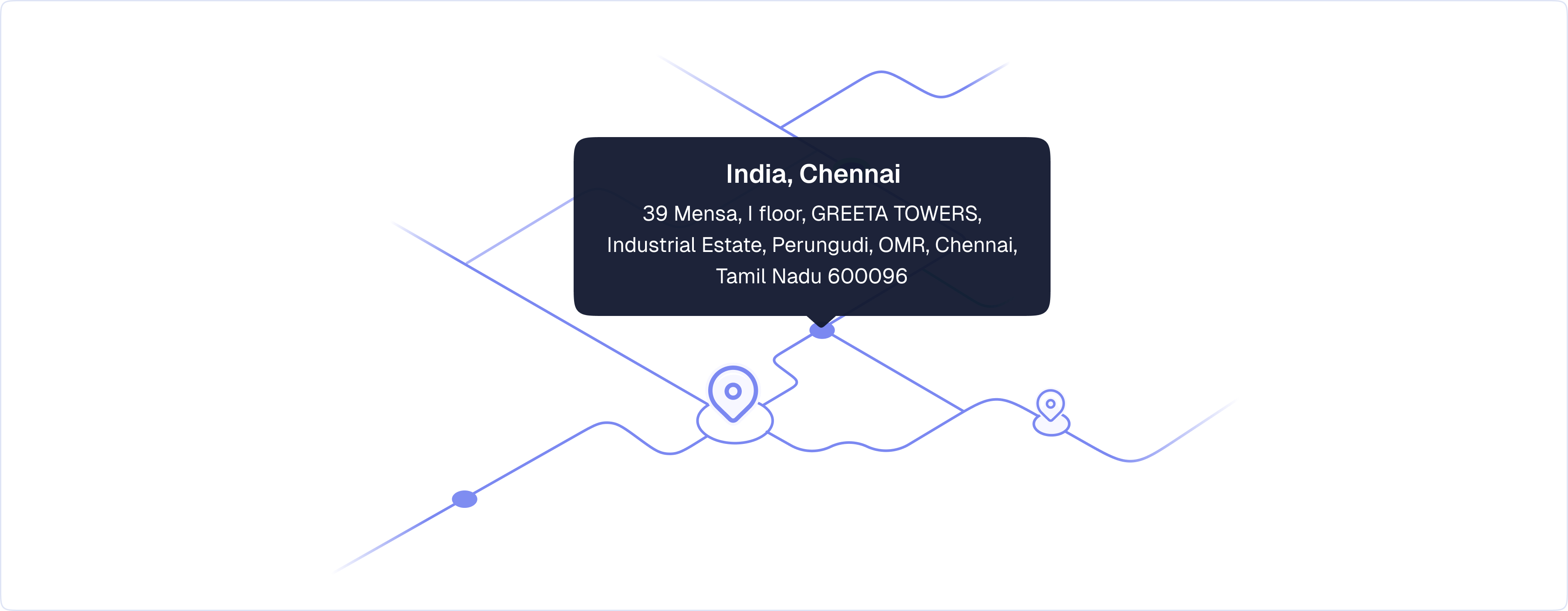 Settyl office location map with a pin highlighting office address