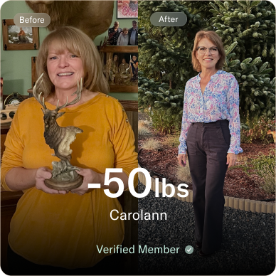 Verified Shed member before and after progress photos