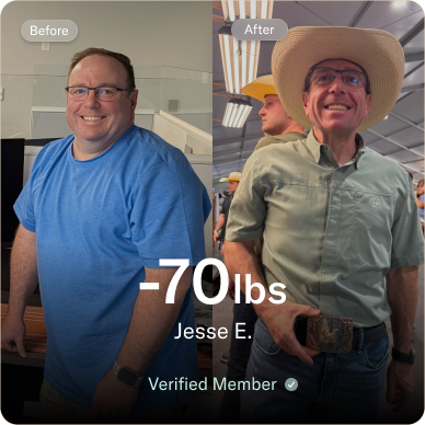 Verified Shed member before and after progress photos