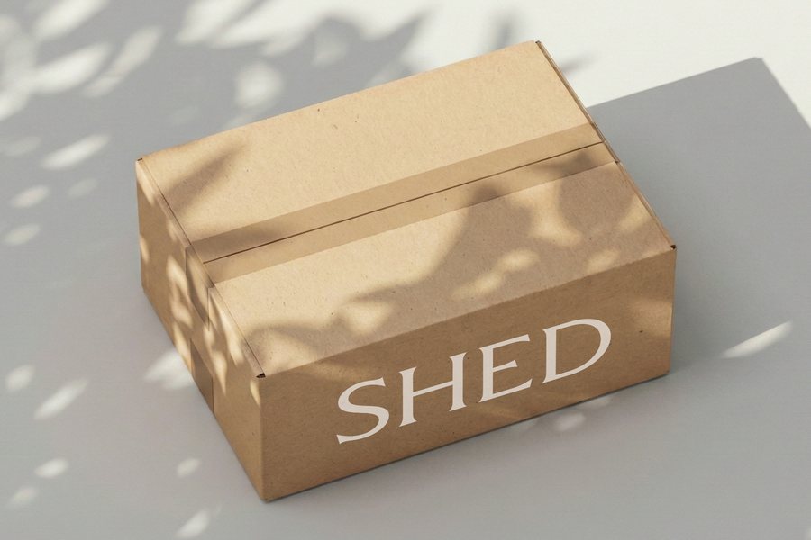 Medication package delivered to a doorstep