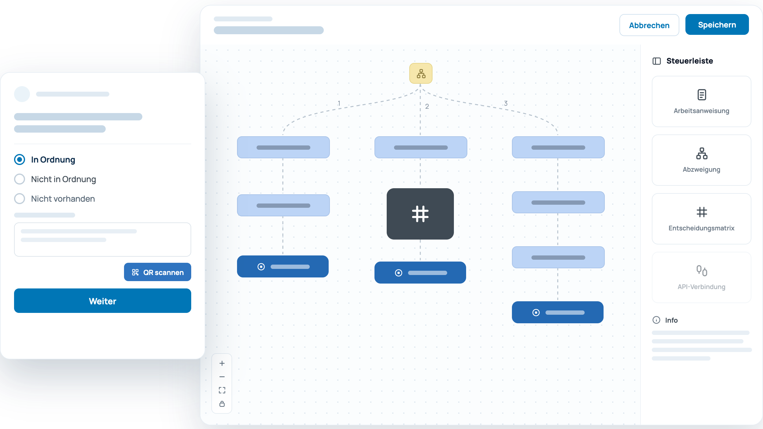 Guide-to-Process: Prozessbaum im Editor und geführte Ausführung
