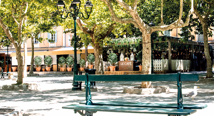 Place des Lices Le Café Restaurant Saint Tropez
