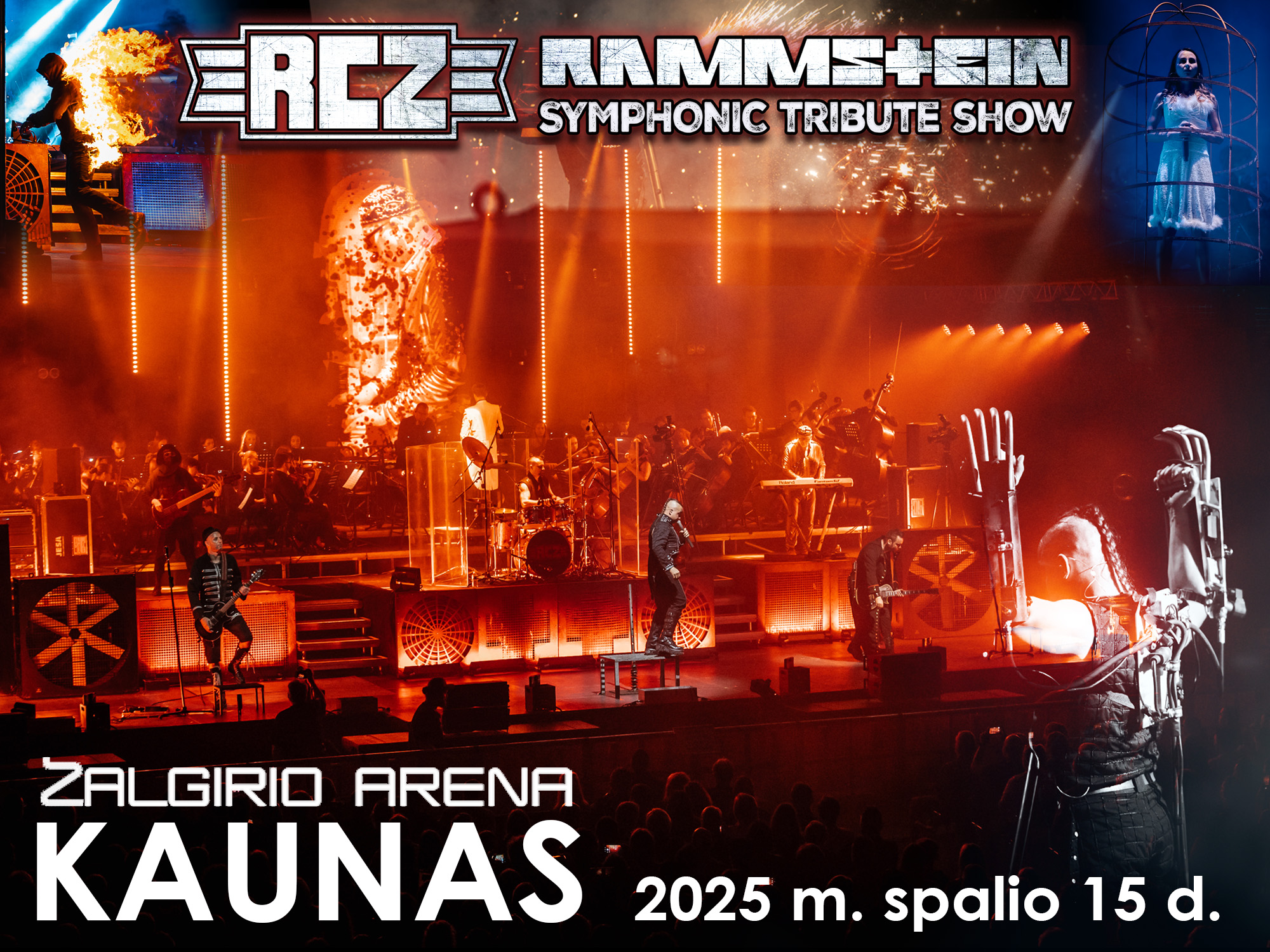 RCZ Rammstein Tribute Symphonic Show