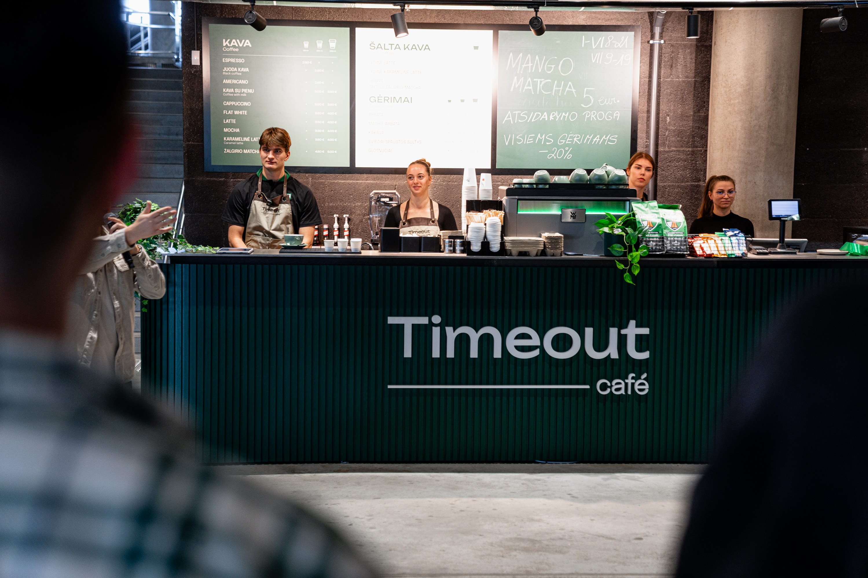 „Žalgirio“ baseine duris atvėrė žalgiriečių dvasios įkvėpta „Timeout cafe“
