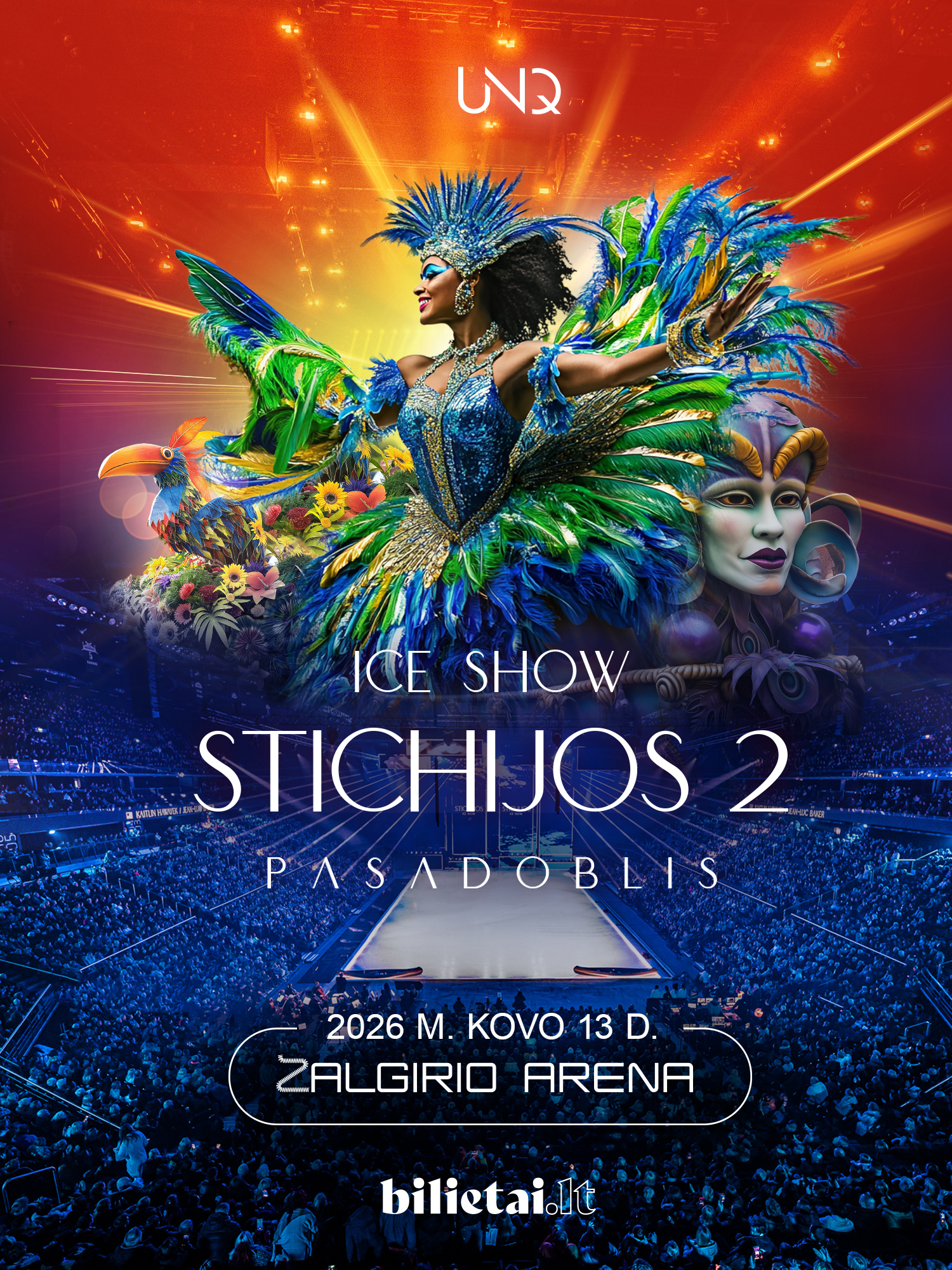 Ledo šou „STICHIJOS 2: Pasadoblis“