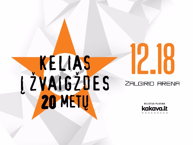 KELIAS Į ŽVAIGŽDES 20 YEARS