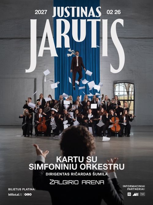 Justinas Jarutis su simfoniniu orkestru