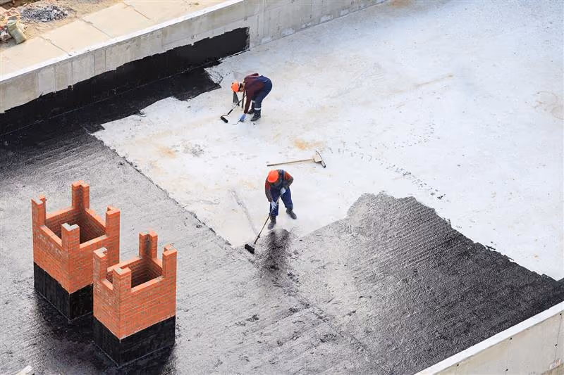 Flat roof resurfacing and waterproofing services