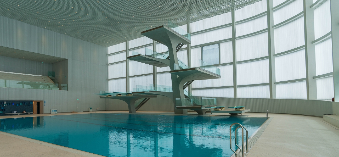 Our expertise at the service of the Olympic swimming pool at the Vaudoise Arena