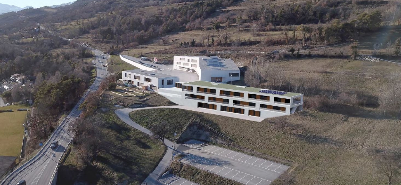 Sorgfältige Ausführung für die Kindertagesstätte Martelles in Chermignon-d'en-Bas