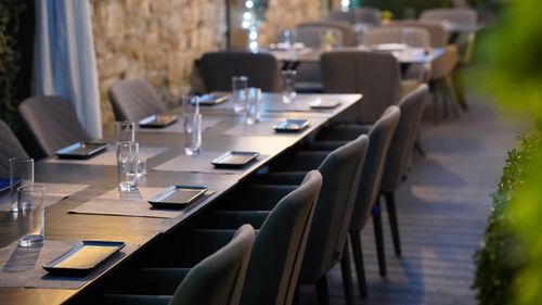 Courtyard at Bodega 1830 owned by premier utilities investments