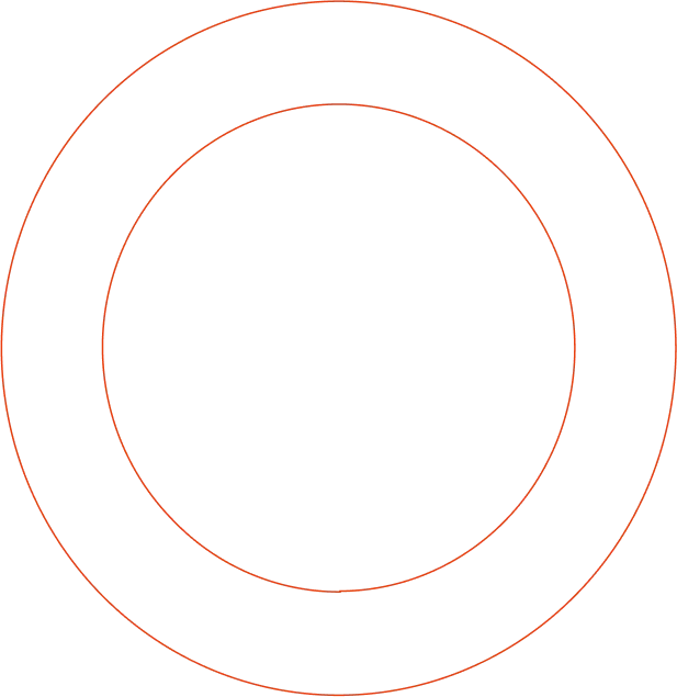 Decorative circular design graphic