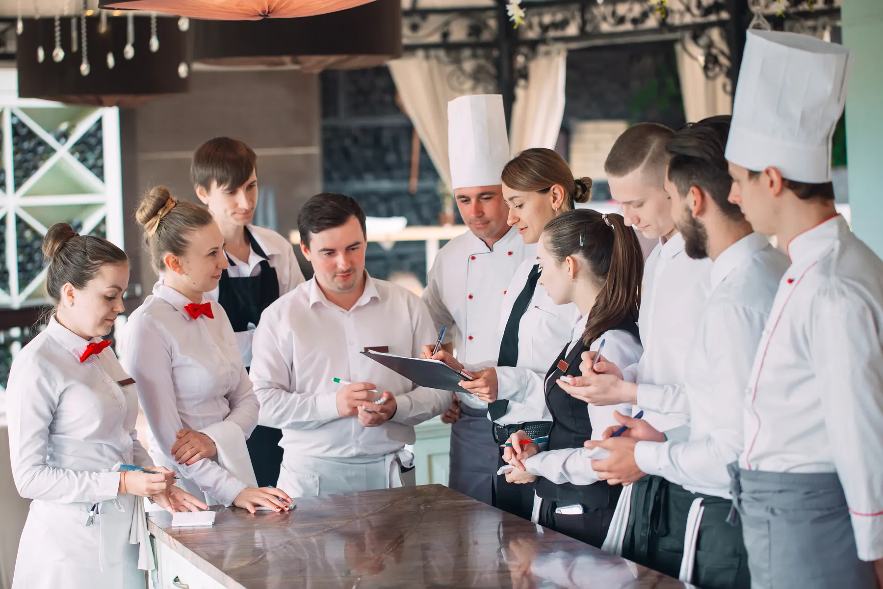 Hospitality staffing consultation with a Florida venue manager