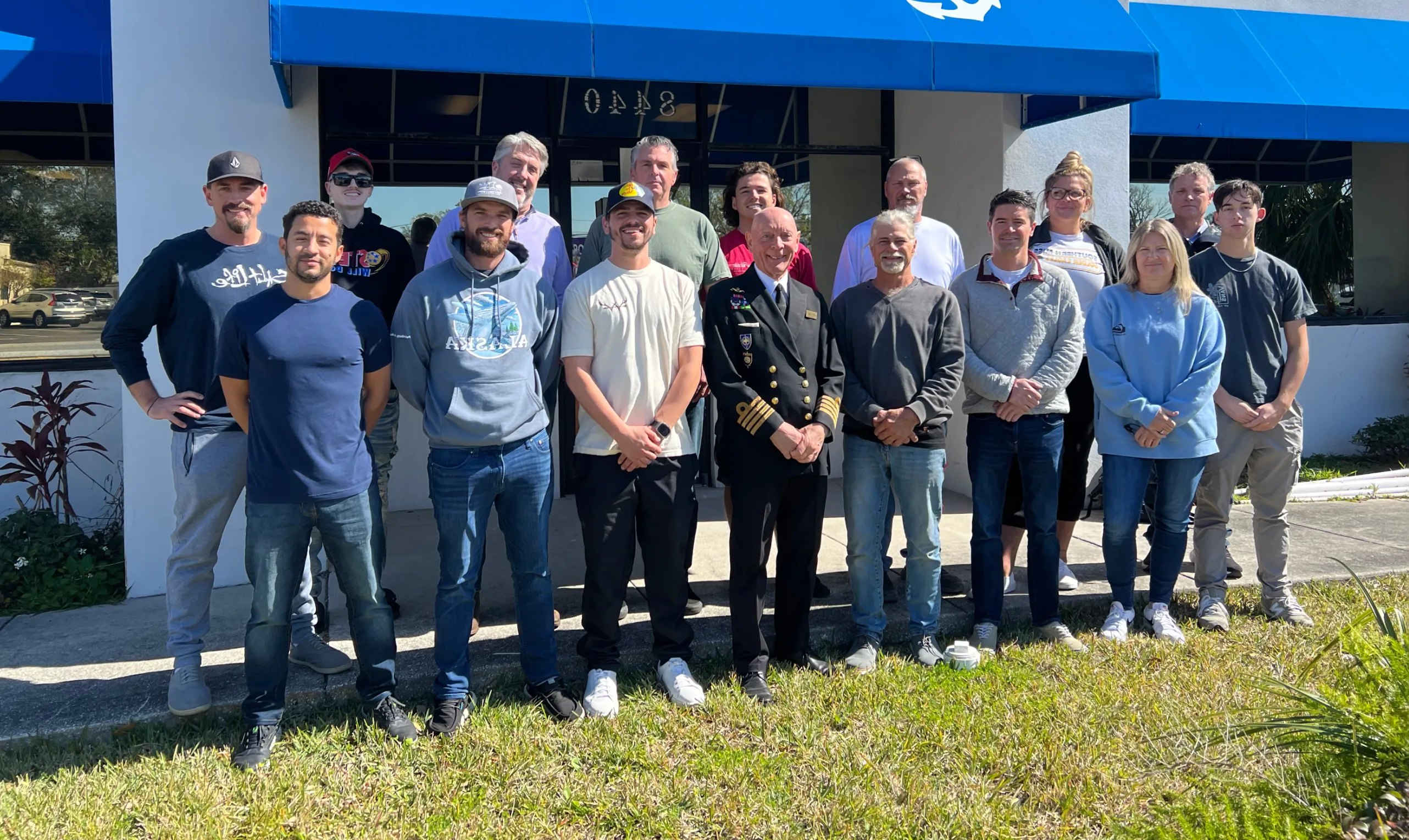 Group photo of Sea School teachers