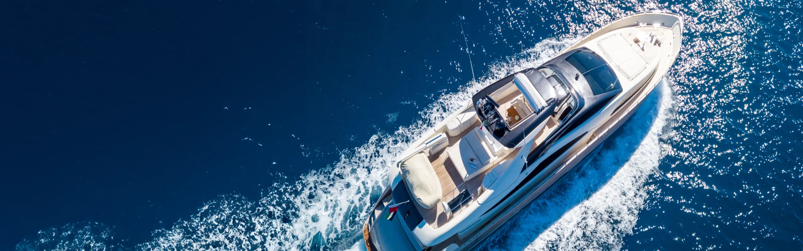 A boat in the water