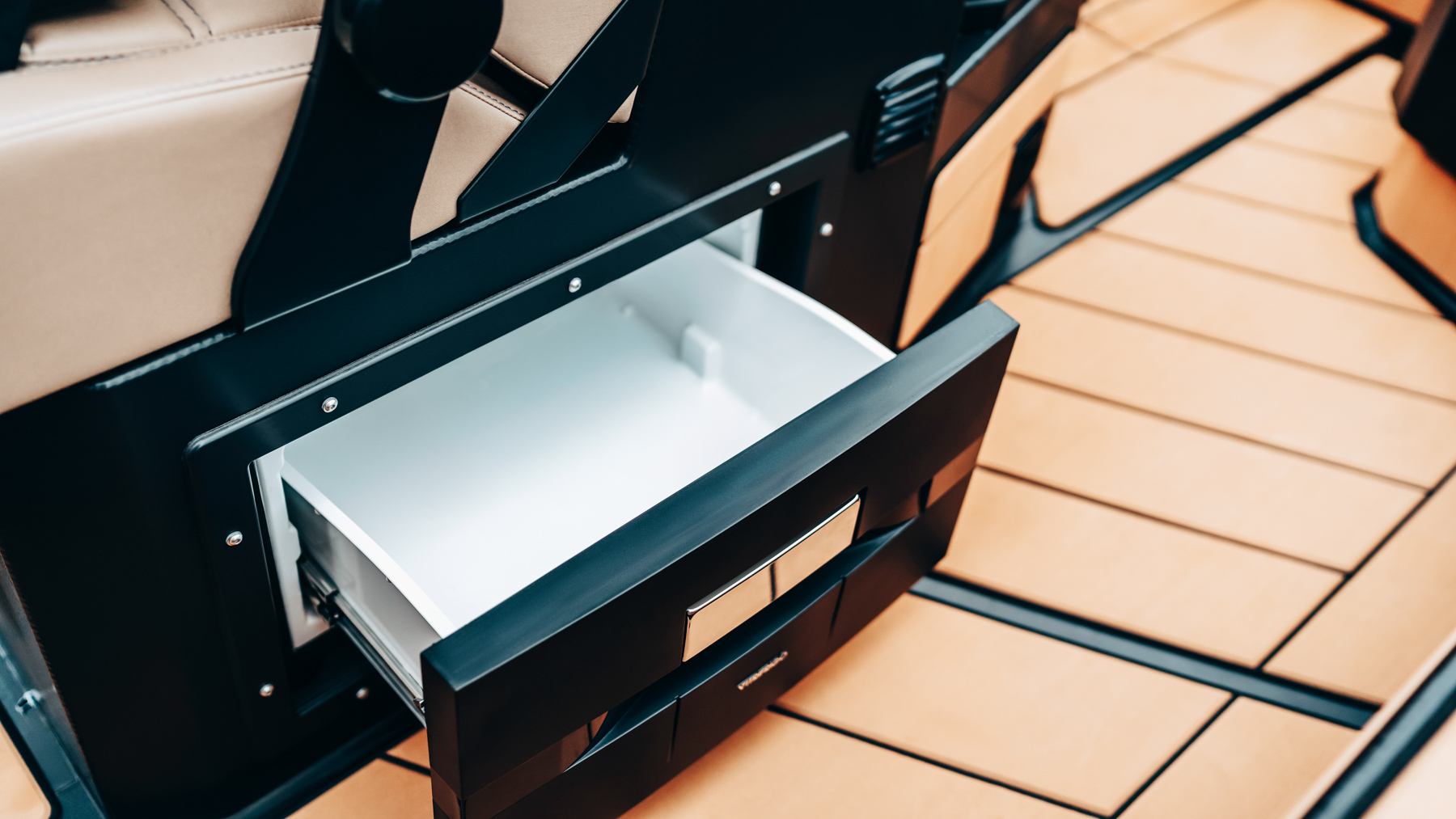 exterior of  s700 premium aluminium rib boat on California coast