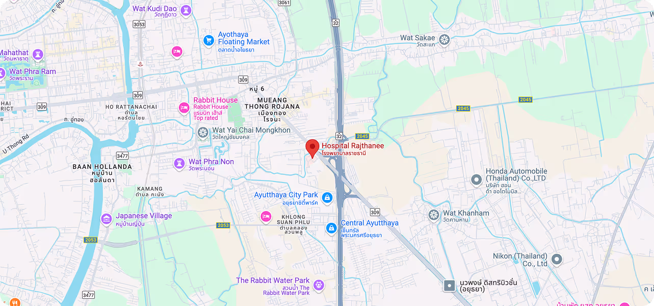 Rajthanee-map