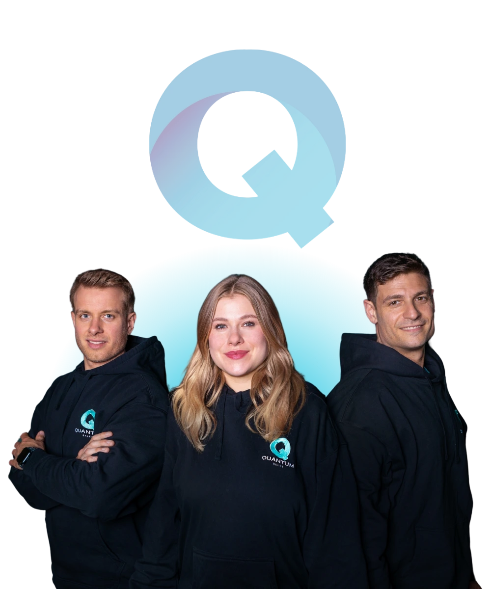 Team Quantum Sales, Markus Kohl, Franziska Reichert und Ufuk Bluhm
