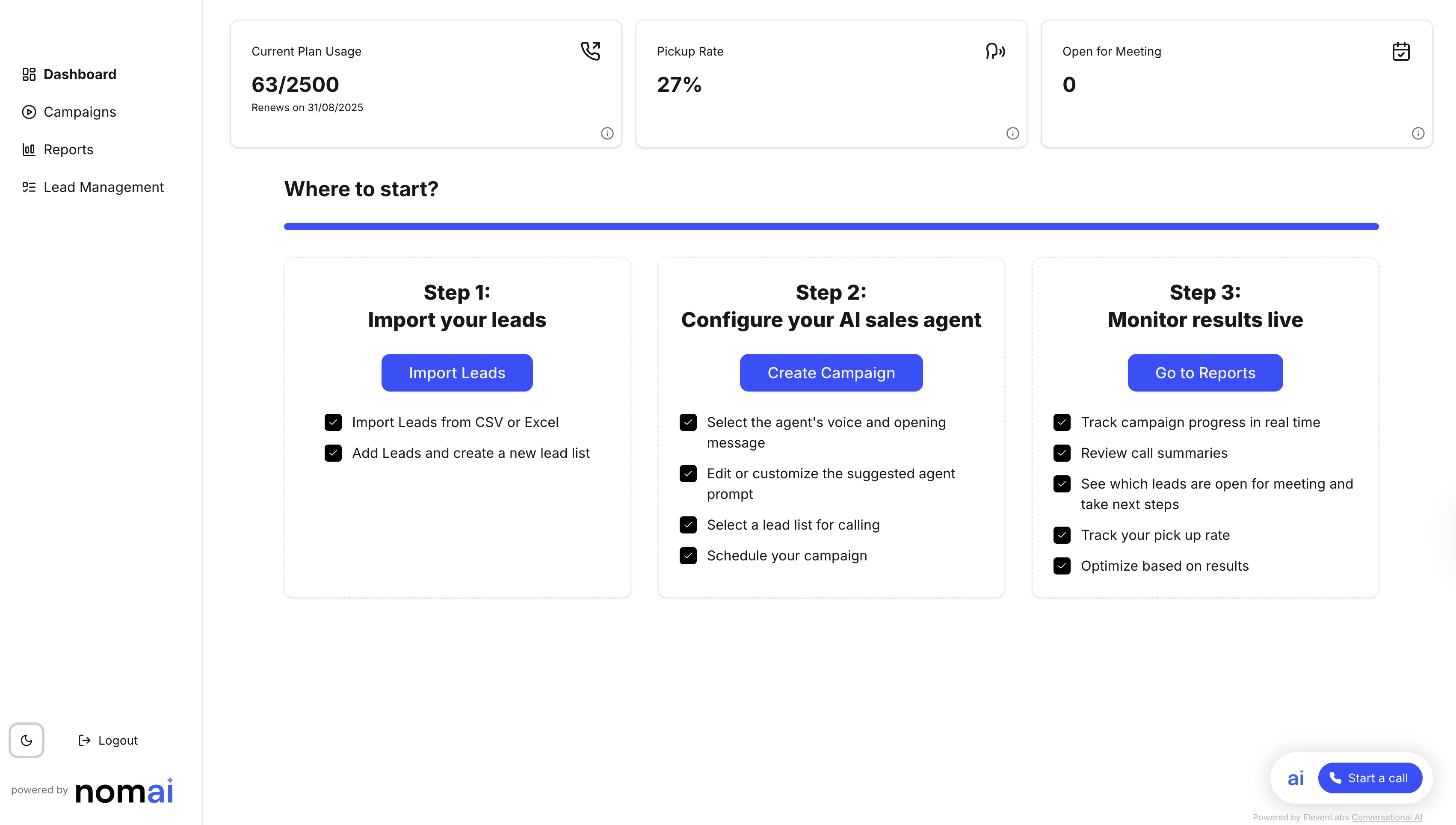 Building an AI-powered outbound calling SaaS for fully automated cold calling
