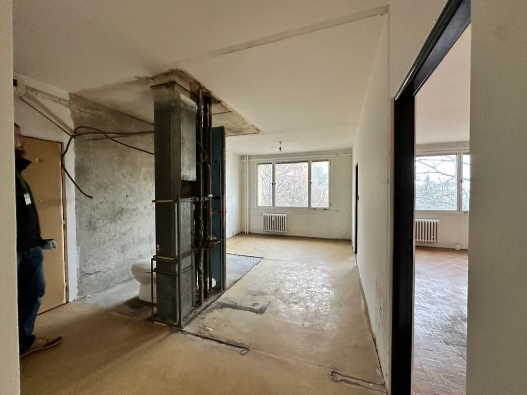 Náhradní ubytování při rekonstrukci bytu, nebo bytového jádra – České Budějovice