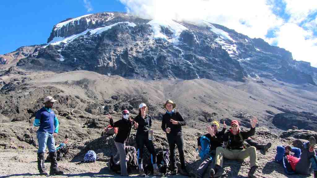 Training to climb Kilimanjaro