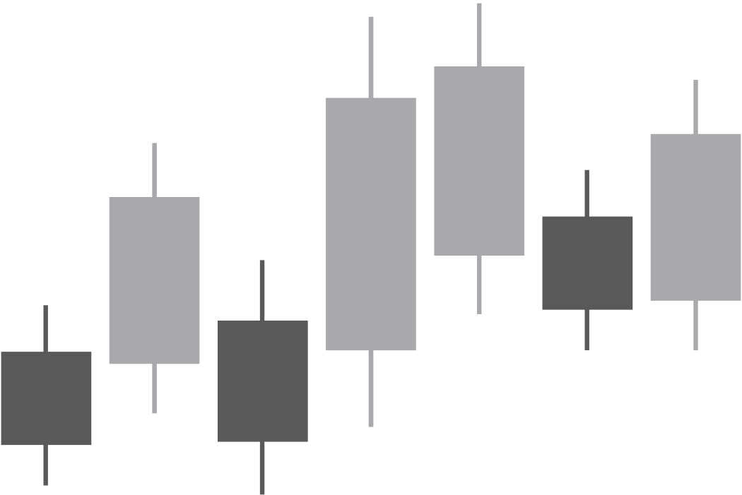 Portofino Technologies OTC Trading illustration with candlestick chart illustration, company logo, and the tagline ‘24/7 execution in size’ on a dark gradient background