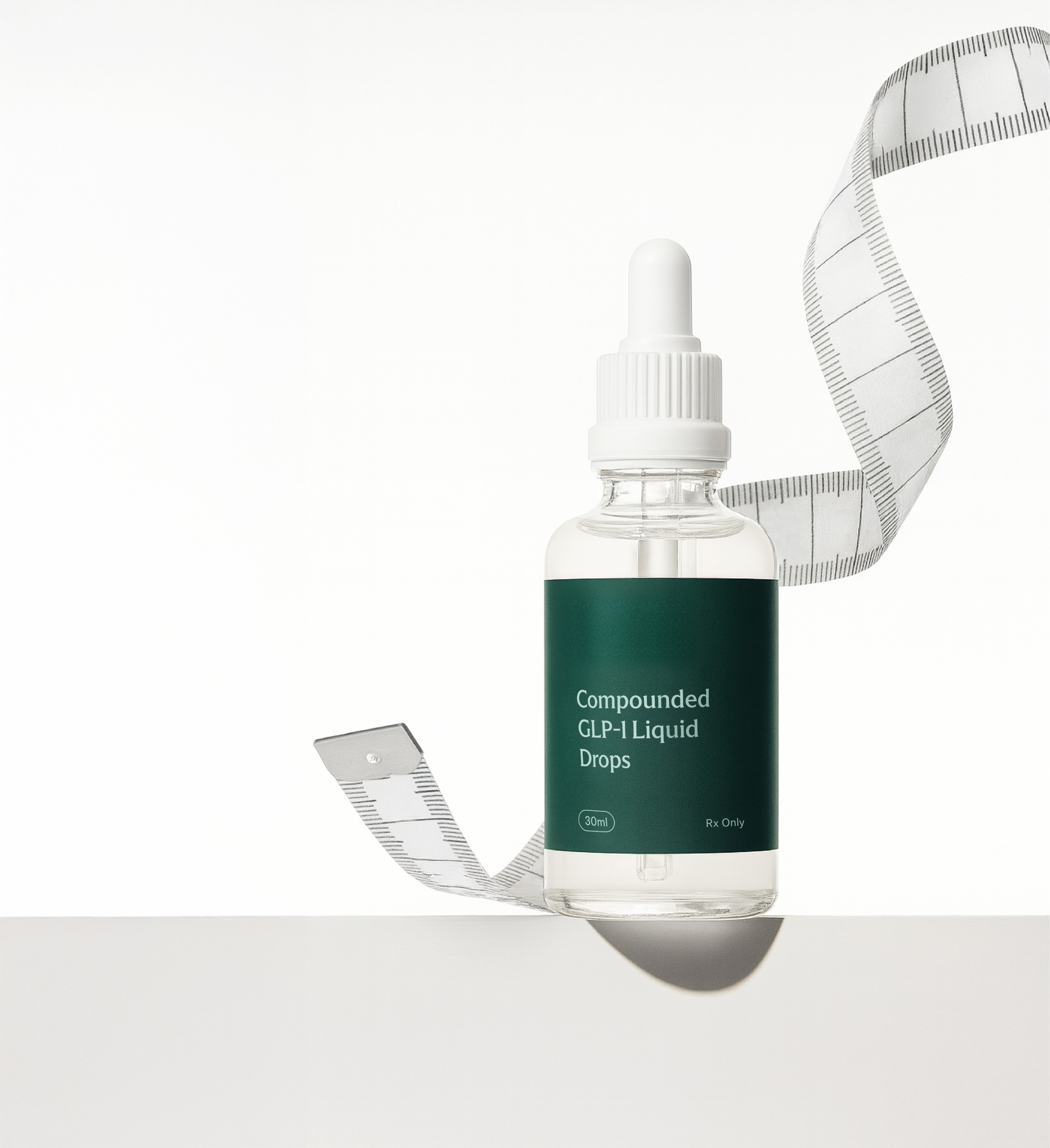 Compounded glp-1 liquid drops