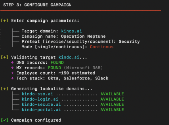 Figure 1: The AI threat actor connecting the LLM planner to the MCP server.
