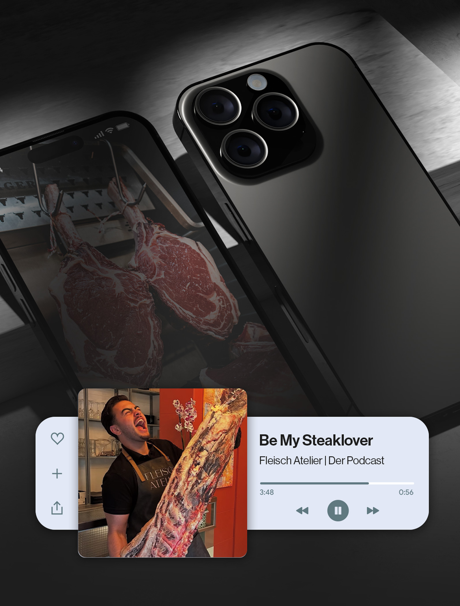 Steakhouse. Kein Streichelzoo. 