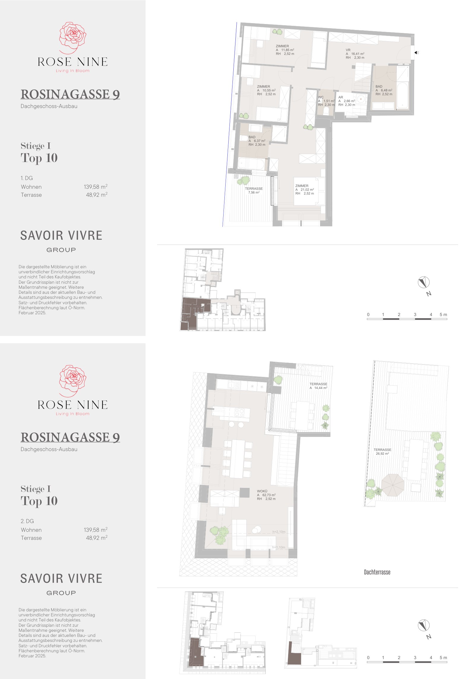 Grundriss ST 1 T 10 — Rose Nine, Rosinagasse 9, 1150 Wien