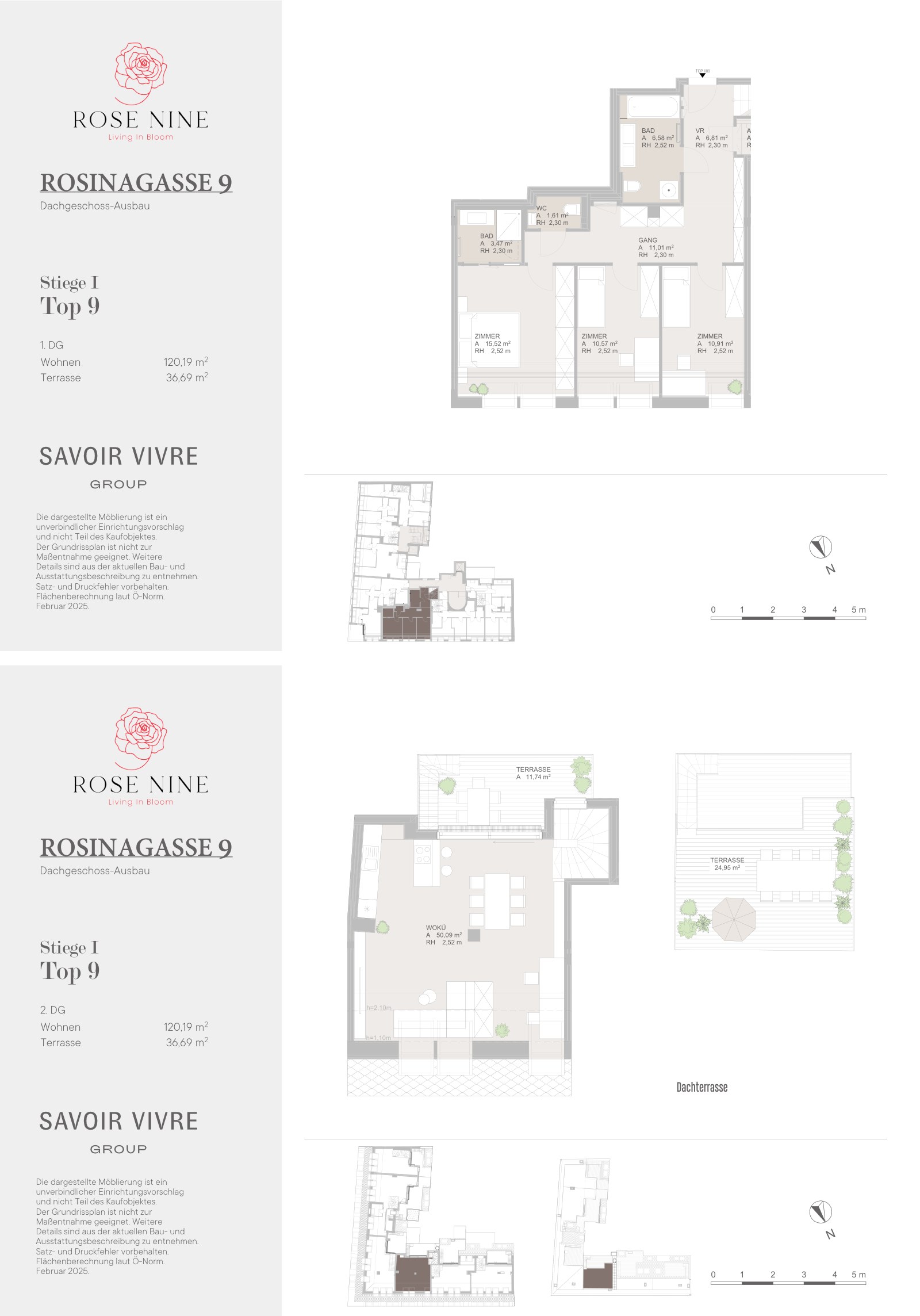 Grundriss ST 1 T 9 — Rose Nine, Rosinagasse 9, 1150 Wien
