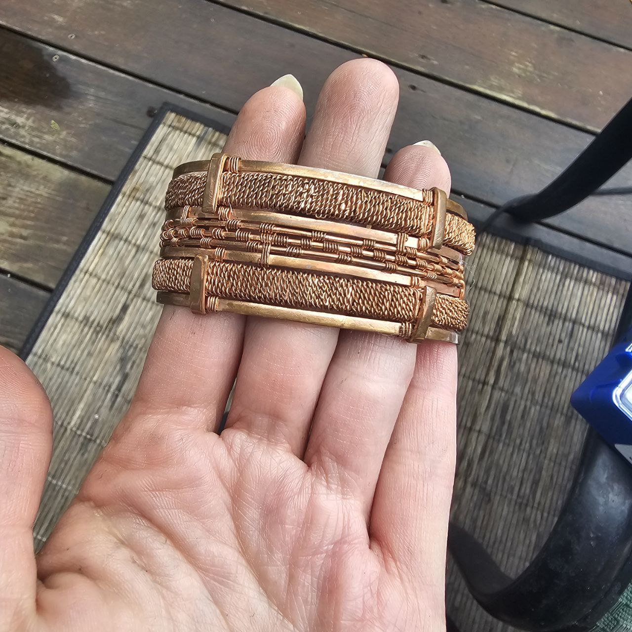 Copper cuff bracelet