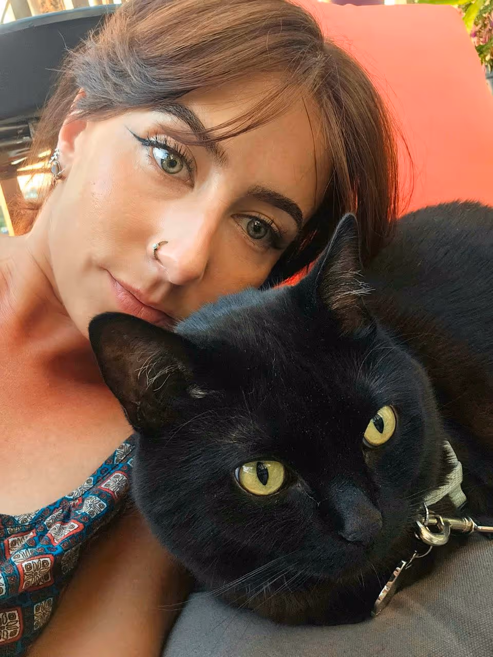 My little boy Cyrus and I.