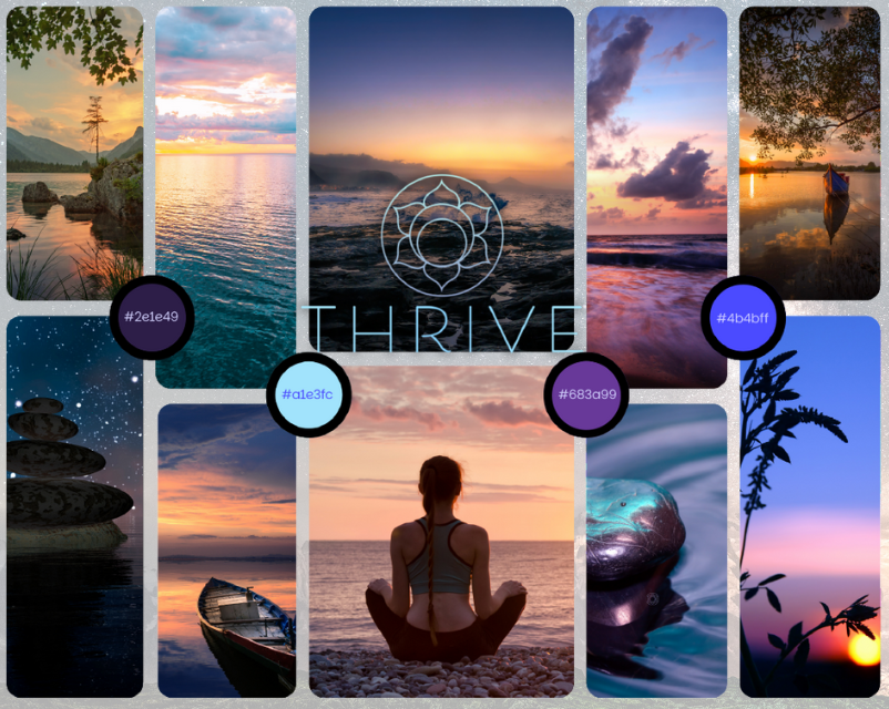 Thrive - mood board