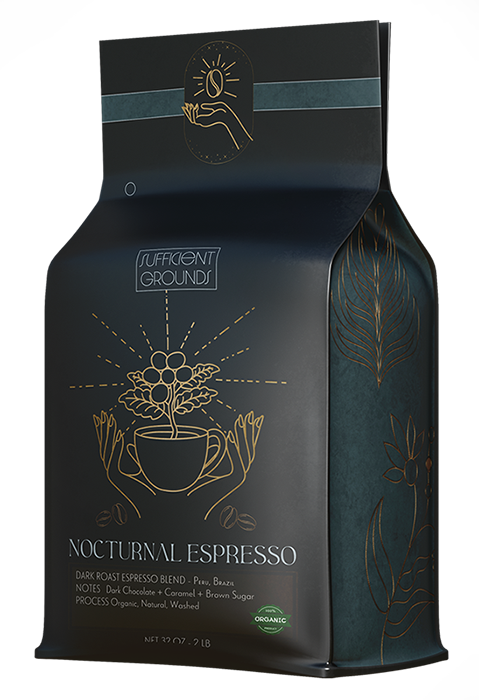 Sufficient Grounds - retail espresso mock up