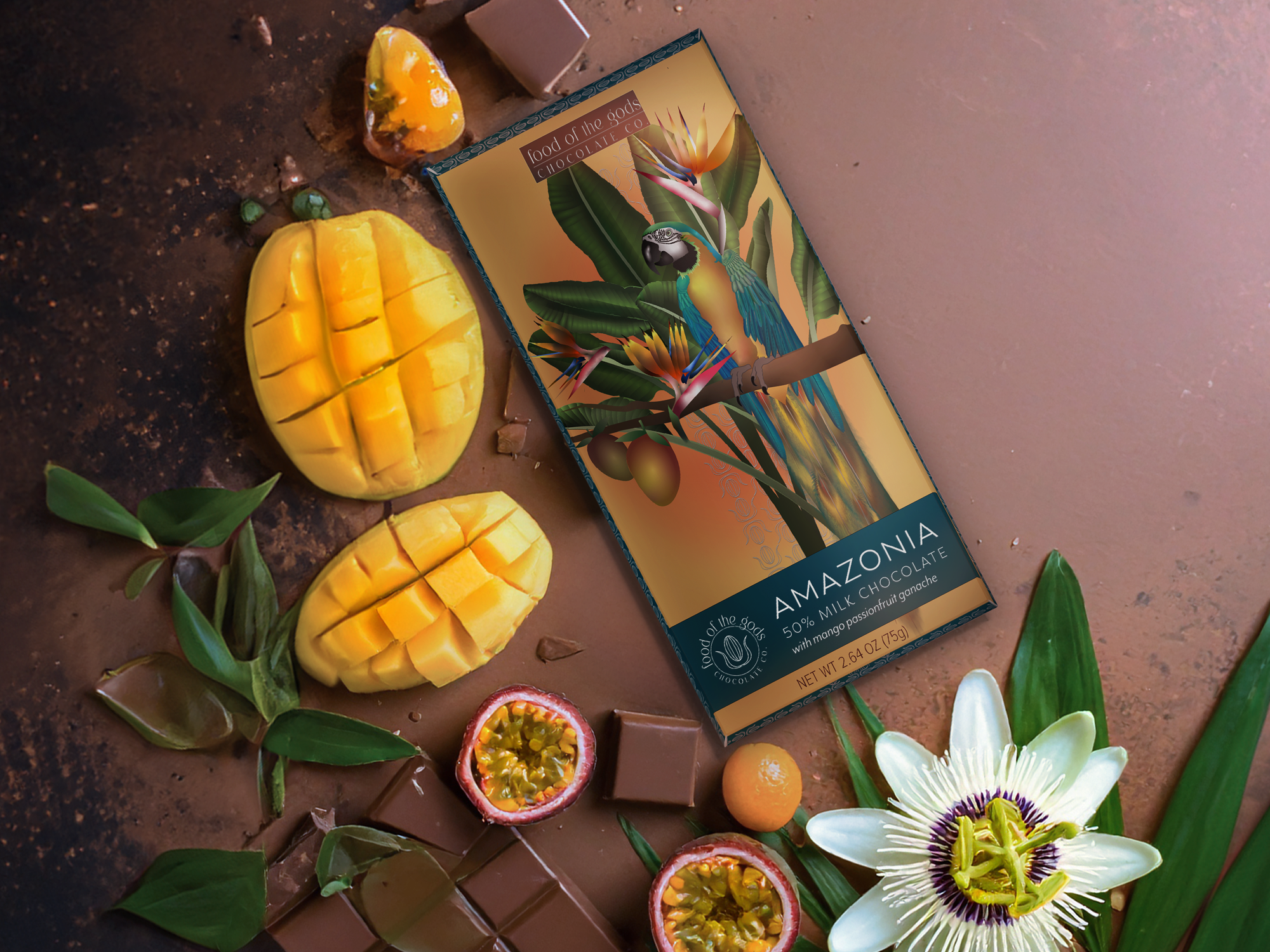 Food of the Gods Amazonia Mock-up © Mikhaila Shelle