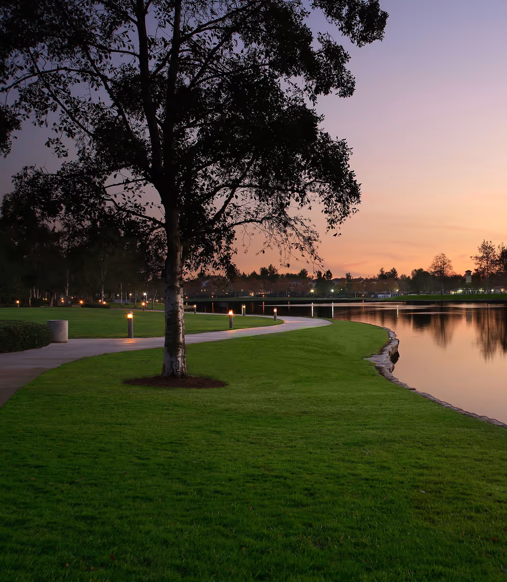 Orange county property maintained by Mission Landscape Companies