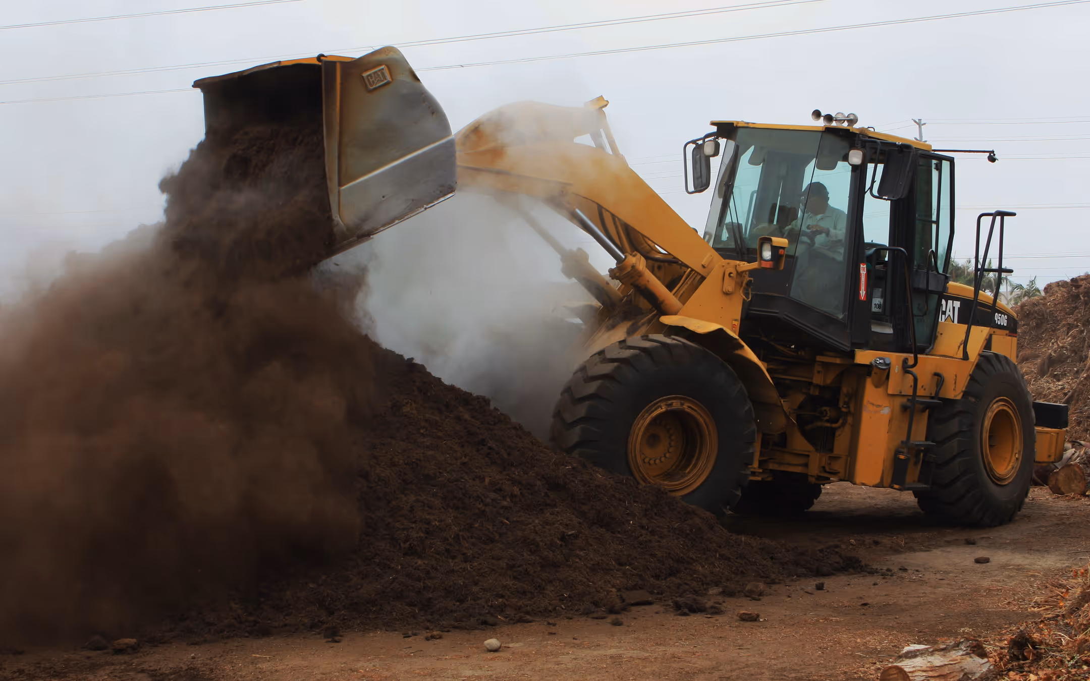Mission Landscape Companies Mulch site