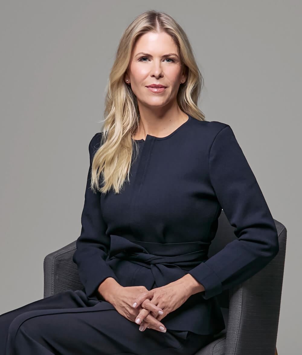 Headshot photo for Natalie Cerney, the CEO and Founder of JUMPSUIT Communications and PR Agency