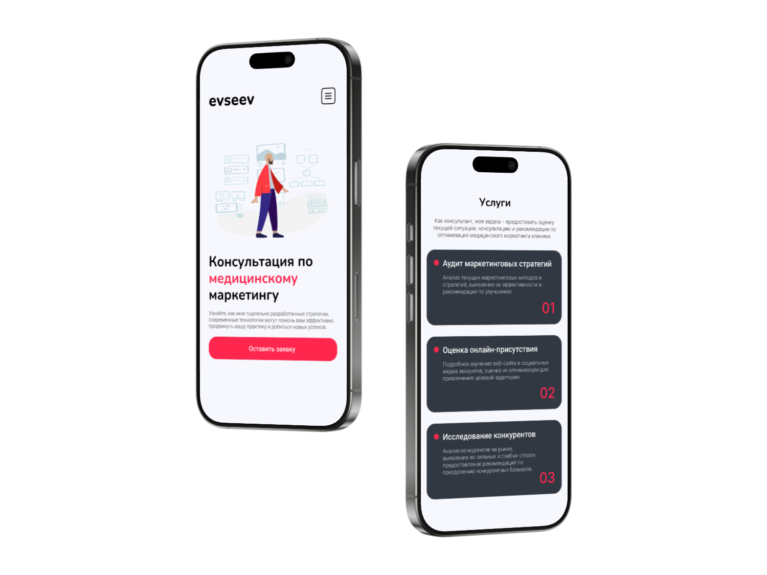 E-commerce website design for scented candle brand