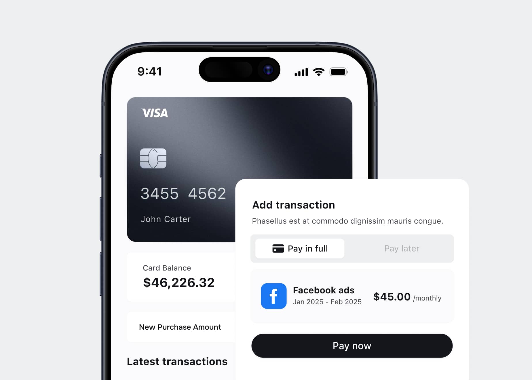 Checking Accounts - Bnkify X Webflow Template