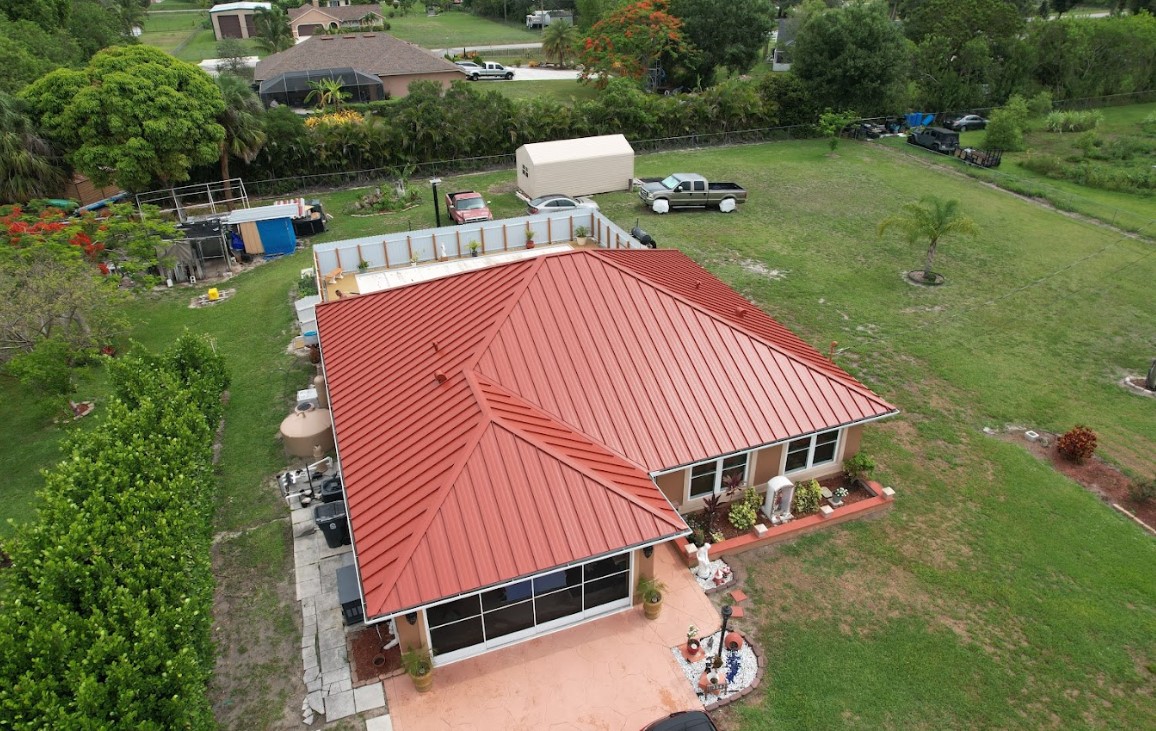 standing-seam metal roofing in South Florida