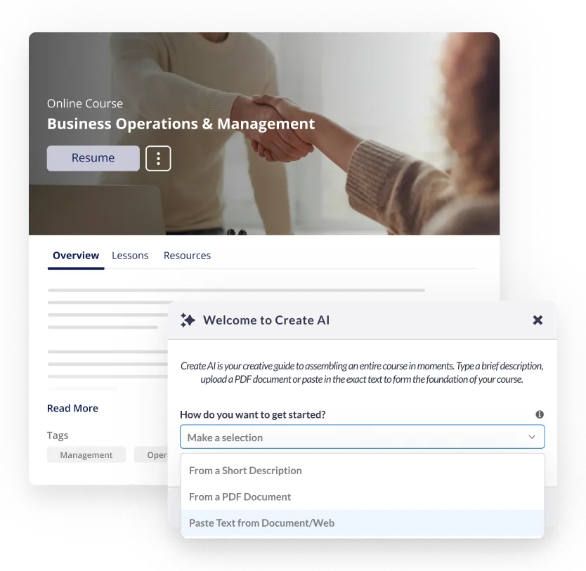 Absorb-Upskilling-LP-Tab-Course-Content