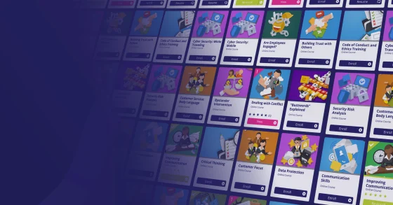 Types of elearning content blog image