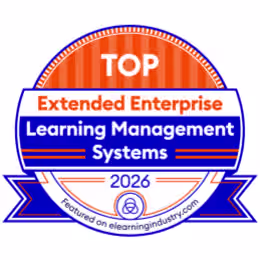 2026 Top Extended Enterprise Learning Management System - Featured on elearningindustry.com