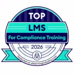 2026 Top LMS for Compliance Training - Featured on elearningindustry.com